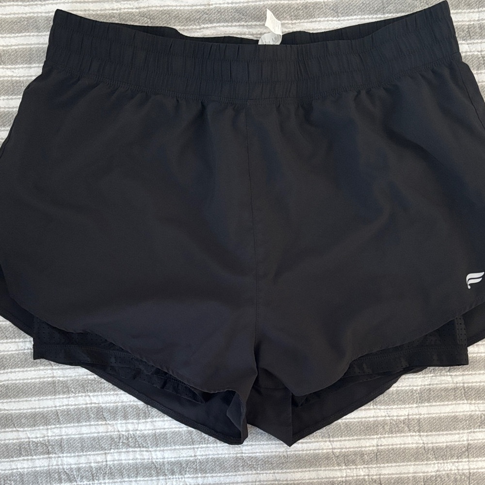 Women's Black Athletic Shorts by Fabletics